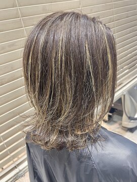 イメージア ボーノ相模大野店(IMAGE-A) 【透け感×立体感】大人の3Dハイライト@20代30代40代50代60代