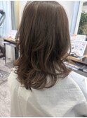  ミディアムレイヤースタイル
