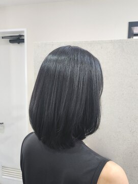 リュンヌ(Lune) 水素髪質改善トリートメント×ブルーブラック