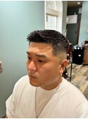 MEN’S HAIR/ブルーブラック/フェザーパーマ/ 柏