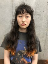 キーチェ 梅田中崎町(keych)&nbsp;ロングパーマ/裾カラー[中崎町/梅田駅］