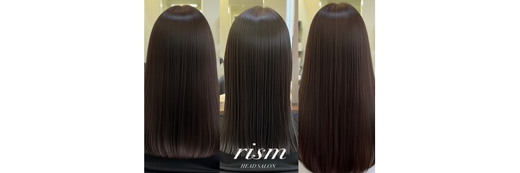 ヘッドサロン リズム(HEAD SALON rism)のサロンヘッダー