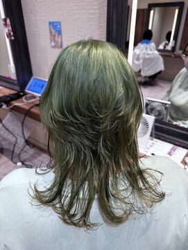 ウルフ＆グリーンカラー♪