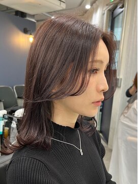 エレメント 五反田店(EREMENT) 着物/メルティカラー/似合わせカット/ウェーブミディアム/五反田