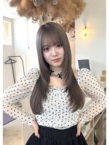 ヴィンスジオ 岐阜駅南(vince gio)&nbsp;レイヤーカット/ブリーチカラー/ワンホンヘア