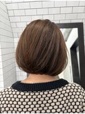 30代40代50代ボブ×レイヤースタイル