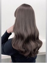 イル(iLe.) ミルクティーベージュブリーチなしダブルカラーレイヤーカット