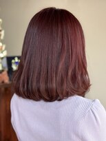ヘアリゾート ディアリウム(Hair Resort DEARIUM)&nbsp;ブリーチ履歴なし、ピンク系、赤系カラー
