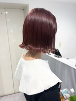 フォト イケブクロ(foto IKEBUKURO) 暖色カラー×外はねボブ