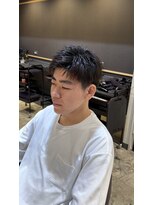 リゴ ヘアー(RIGO hair)&nbsp;爽やかアップバングショート×刈り上げ