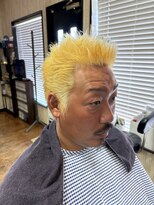 ヘアー スタジオ イワタ(hair studio iwata)&nbsp;ブリーチショートリーゼント♪