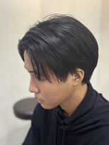 メンズカット バイ ソイクフ(メンズカット by SOY-KUFU)&nbsp;今流行りのシースルーセンターパートでトレンドヘアに