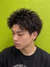 【メンズカラー】艶カラー＋保湿トリートメント