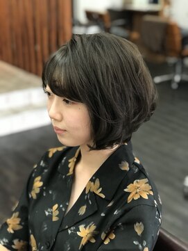 ヘアーアンドメイク アネラガーデン(HAIR&MAKE Anela garden) 可愛い大人ボブ