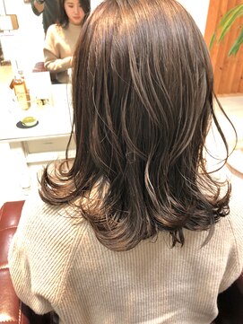 ディスオモテサンドウ 表参道(This OMOTESANDO) 外ハネミディアムボブ【表参道】山本