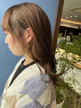 クブヘアー(kubu hair) 《クブヘアー》うぶhair×グレージュカラー