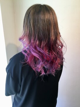 パーセント(percent) 【%枚方】暖色MIXグラデーション