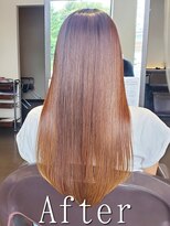 スタジオケイ 清原店(Studio K)&nbsp;髪質改善ストレートでブリーチヘアに縮毛矯正♪