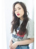 ルーズウェーブで外国人風のこなれ質感韓国【北千住】