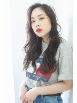 アジールヘア 北千住駅西口店(agir hair) ルーズウェーブで外国人風のこなれ質感韓国【北千住】