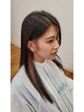 ヘアーアンドメイク ペリドット(hair&make Peridot) ピアスカラー