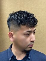 ヒロギンザバーバーショップ 大宮店(HIRO GINZA BARBER SHOP)&nbsp;フェード　スパイラルパーマ　埼玉