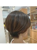 直毛さんにも◎ショートボブ