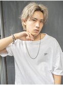 【EIGHT MEN池袋店】 ホワイトグレージュコンマバング