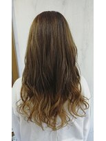 ルーシィヘアークラブ&nbsp;グラデーションカラー（ベージュ）