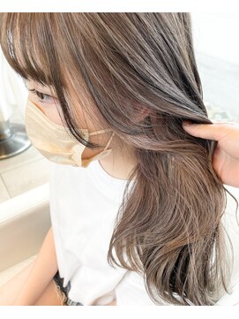 アチーブリス(achieve Liss) 愛されヘア ナチュラルハイトーンベージュインナーカラー