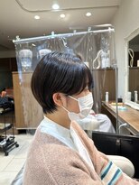 アッシュ 大泉学園店(Ash)&nbsp;広がる髪に悩まされないマッシュショート【Ash大泉学園 横山】