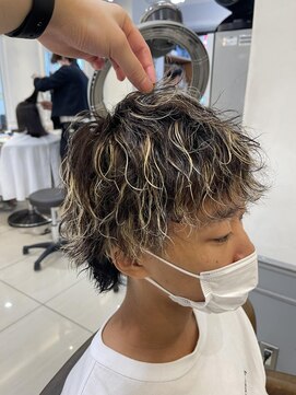 ネオリーブアイム 横浜西口店(Neolive aim) ウルフ×波巻きパーマ☆横浜