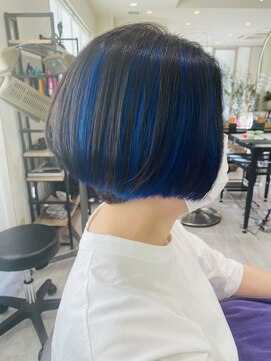 リアン 徳重店(Rian) インナーカラーブルー