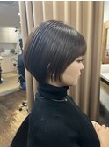 ナチュラルショートボブ