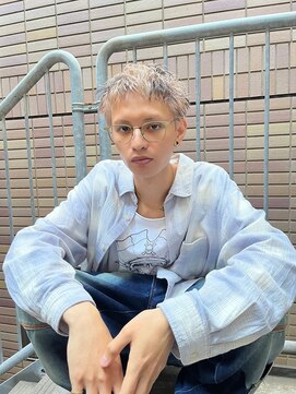 キイ ギンザ(k.e.y GINZA) デザインカラー×スパイキーショート