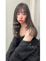 リッカ(LICCA)&nbsp;【MISAKI】顔周りレイヤー/顔周りカット/天神/髪質改善/大名