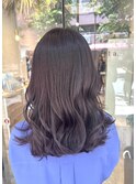 小辻 ブリーチあり☆ラベンダーグレージュ レイヤーカット