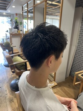 クラップス 京急富岡(CLAPS) スパイキー刈り上げスパイキーショートメンズカット短髪