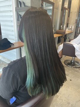 ルート ROOT ヘアサロン インナーブリーチ