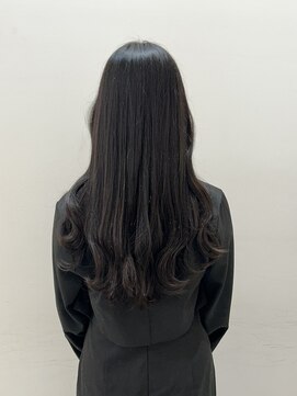 ヘアーライズ 池袋東口店(hair RISE) ダークベージュ髪質改善酸性唯ストカールアイロンで巻き髪風