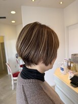 ラシェンテ リセ 西宮北口(La Sente Lycee)&nbsp;10代20代30代40代オススメスタイル小顔マニッシュショートボブ