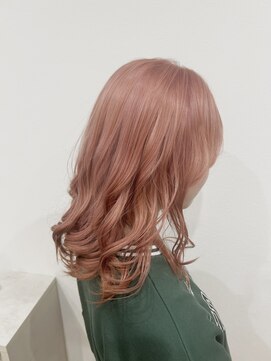 イリス(Iris) ペールピンク×Wブリーチ