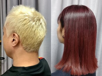 ヘアーメークテスタヴァンティ (Hair make Testavanti)の写真/ダブルカラーやブリーチを駆使したハイトーンカラーで、透明感あふれるあなたの理想を叶えたスタイルに◇