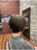 鯖江/髪質改善/ショートスタイル/白髪ぼかし/ショートボブ