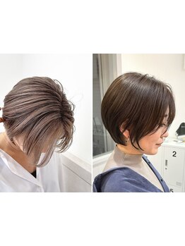 明るい白髪染めの新提案♪92%天然成分のオーガニックカラーで艶を出しながらしっかり長持ちさせることも◎