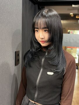 ボアップ 難波店(boappu) #レイヤーカット#レイヤースタイル#ミディアム