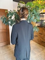 ノマド(nomad)&nbsp;ヘアアレンジ/ヘアセット/韓国ヘア/結婚式アレンジ