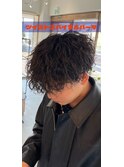 １０代～５０代　【メンズ】　ツイストスパイラルパーマ