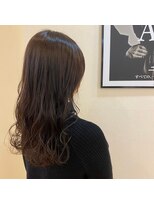 美容室ヒラトヤ 仙北店 20代30代40代☆黒髪暗髪☆大人可愛い無造作ウェーブロング