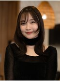くびれレイヤー＊ミディアムレイヤー＊顔周り＊顔周りレイヤー